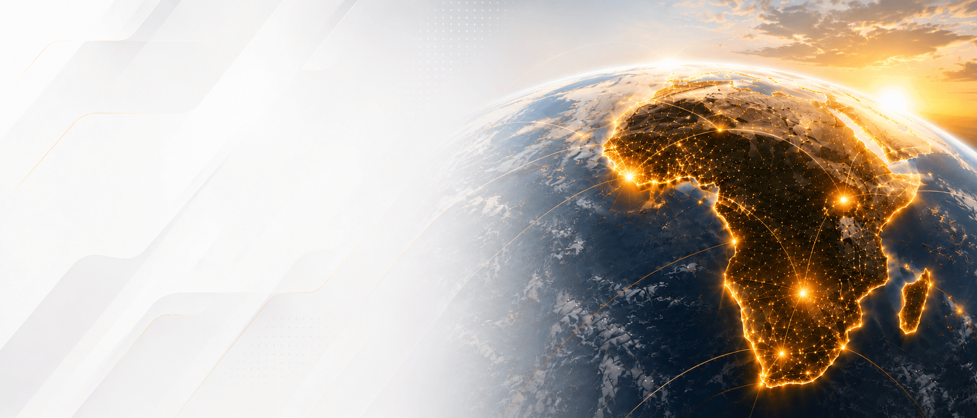 Business professionals collaborating across African markets
